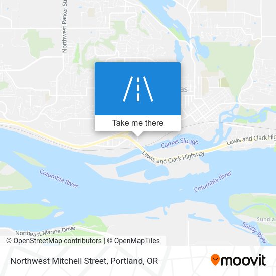 Mapa de Northwest Mitchell Street