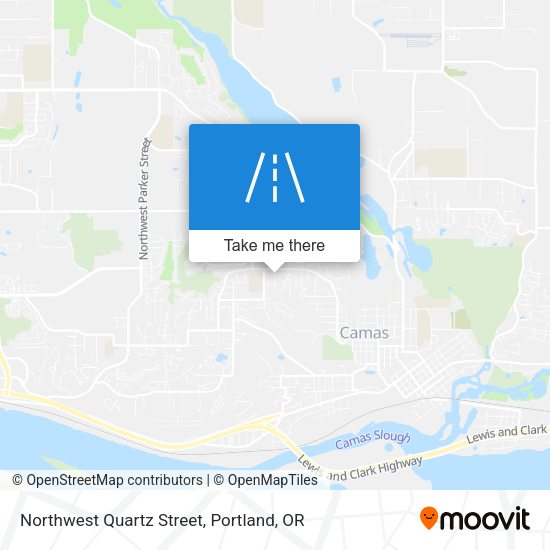 Northwest Quartz Street map