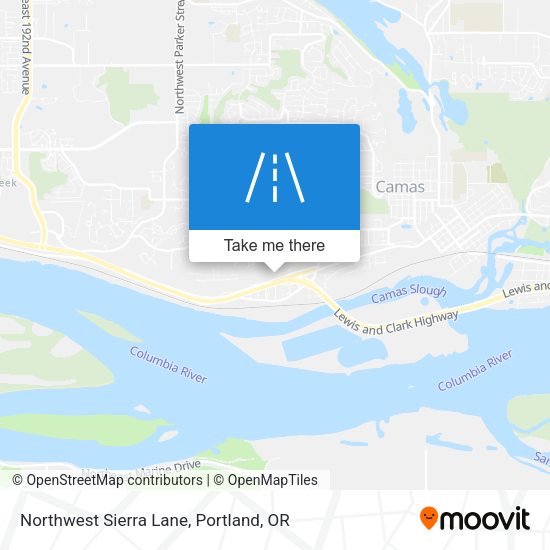 Mapa de Northwest Sierra Lane