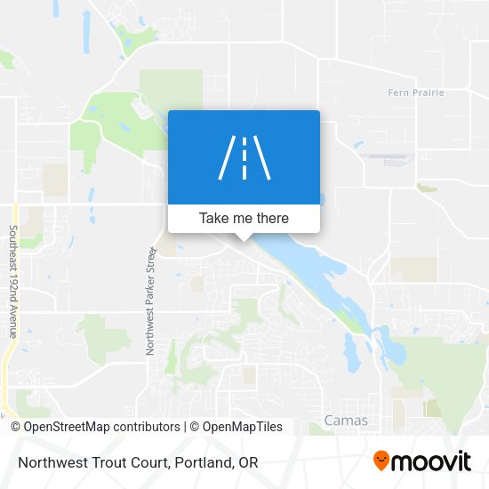 Mapa de Northwest Trout Court