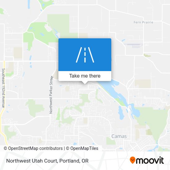 Mapa de Northwest Utah Court