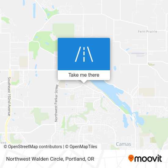 Northwest Walden Circle map