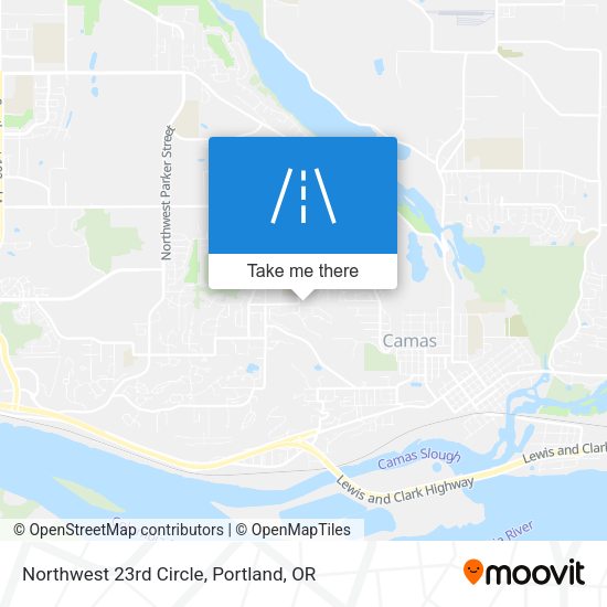 Mapa de Northwest 23rd Circle