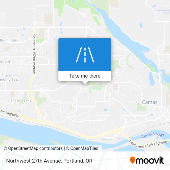 Mapa de Northwest 27th Avenue