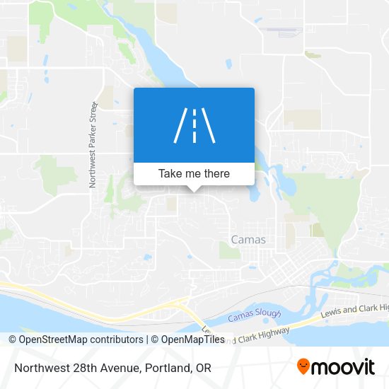 Northwest 28th Avenue map