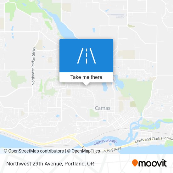 Mapa de Northwest 29th Avenue