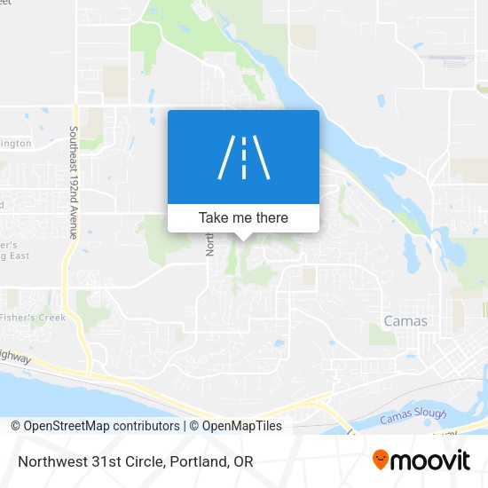 Northwest 31st Circle map