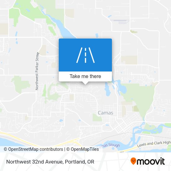 Mapa de Northwest 32nd Avenue