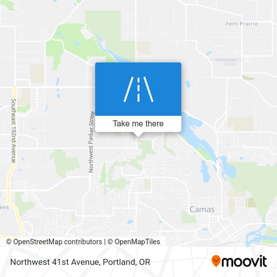 Mapa de Northwest 41st Avenue