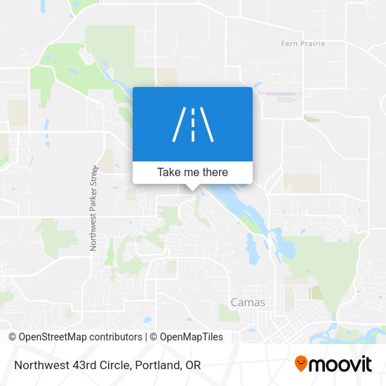 Mapa de Northwest 43rd Circle