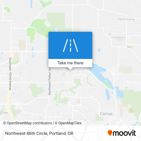 Northwest 46th Circle map