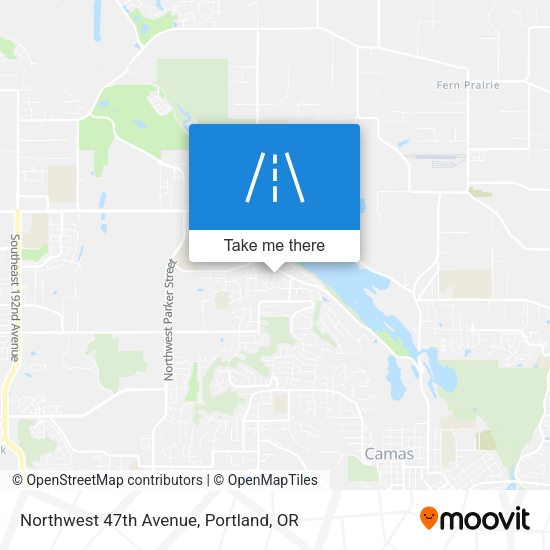 Mapa de Northwest 47th Avenue