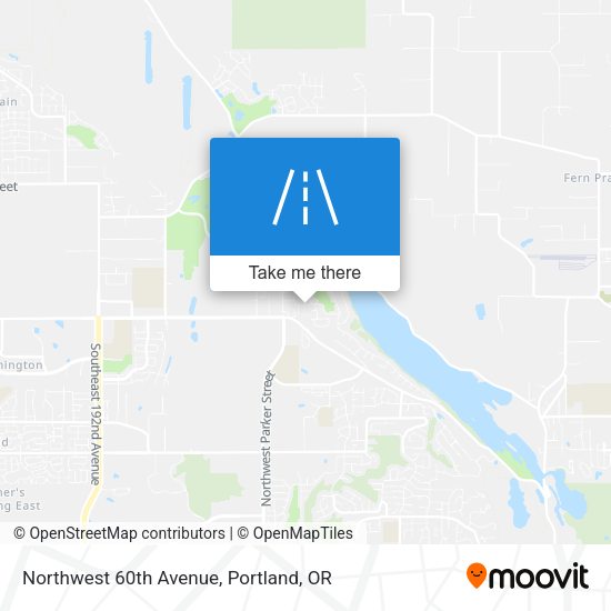 Mapa de Northwest 60th Avenue