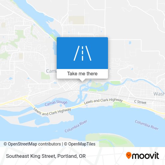 Mapa de Southeast King Street