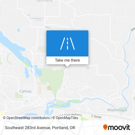 Mapa de Southeast 283rd Avenue