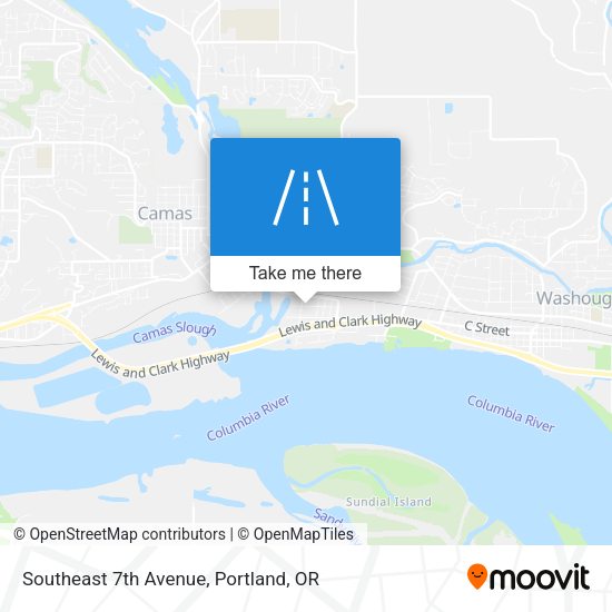Southeast 7th Avenue map