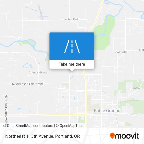 Mapa de Northeast 113th Avenue