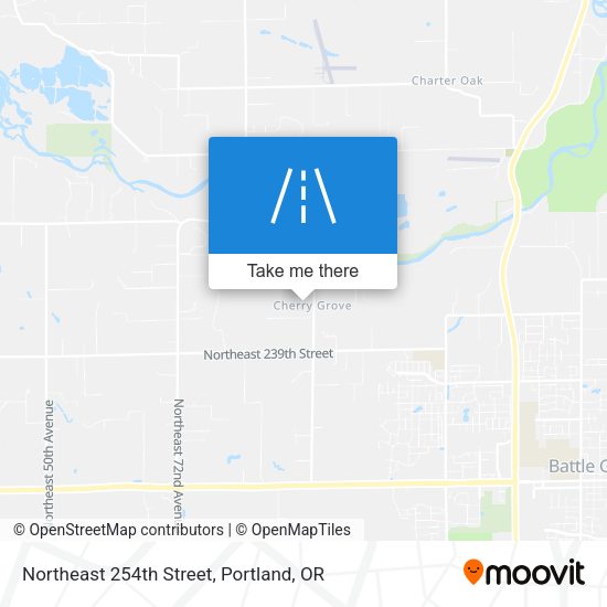 Mapa de Northeast 254th Street