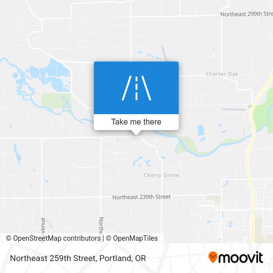 Mapa de Northeast 259th Street