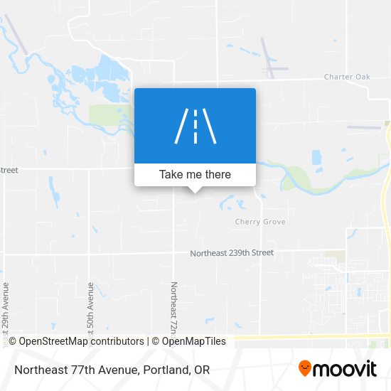 Mapa de Northeast 77th Avenue