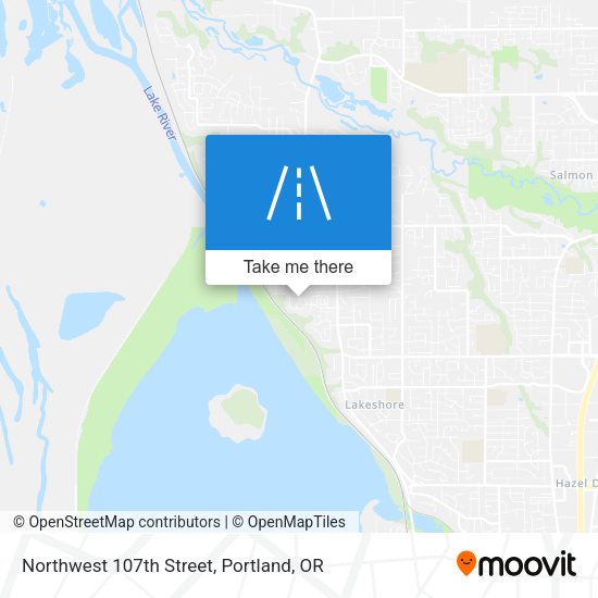 Mapa de Northwest 107th Street
