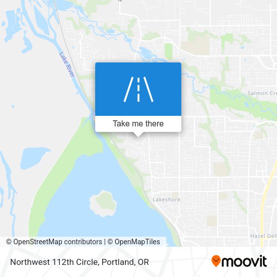 Northwest 112th Circle map