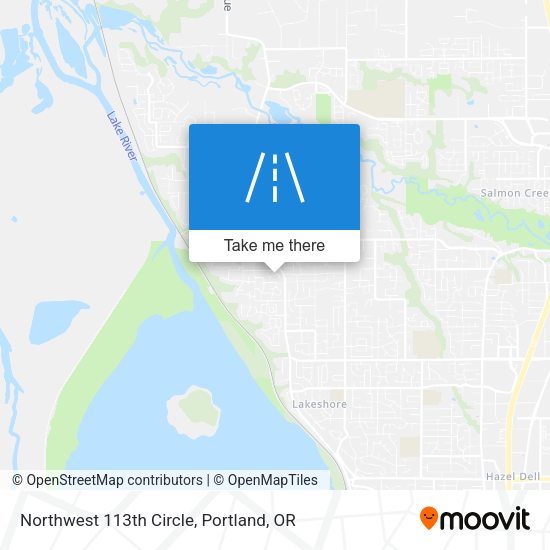 Northwest 113th Circle map