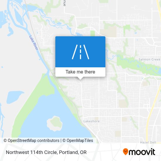 Northwest 114th Circle map