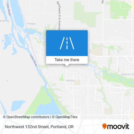 Mapa de Northwest 132nd Street