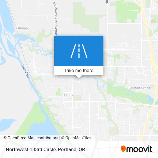 Mapa de Northwest 133rd Circle