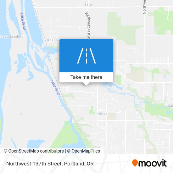 Mapa de Northwest 137th Street