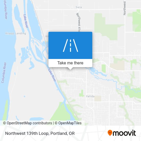 Northwest 139th Loop map