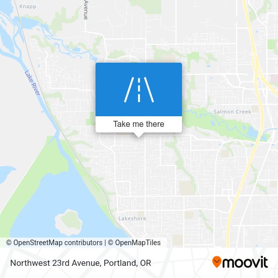 Mapa de Northwest 23rd Avenue
