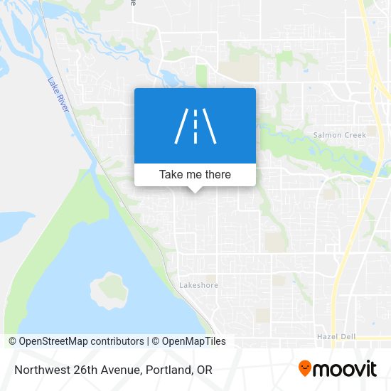 Mapa de Northwest 26th Avenue