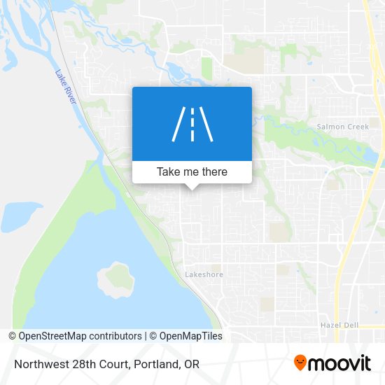 Northwest 28th Court map