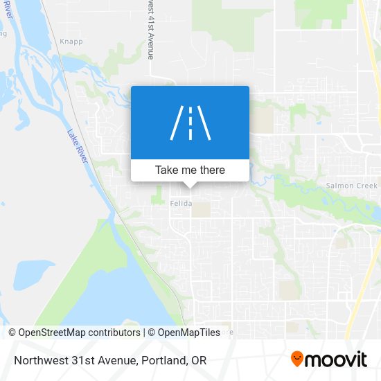 Mapa de Northwest 31st Avenue