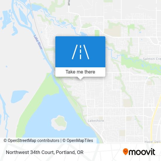 Mapa de Northwest 34th Court