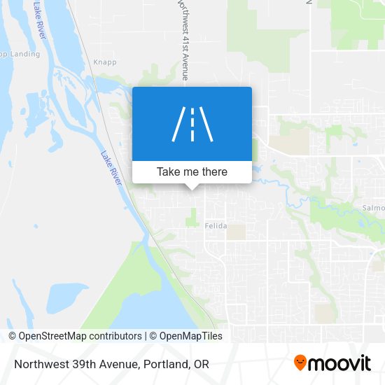Mapa de Northwest 39th Avenue