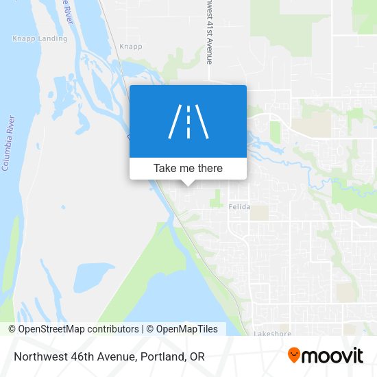 Mapa de Northwest 46th Avenue