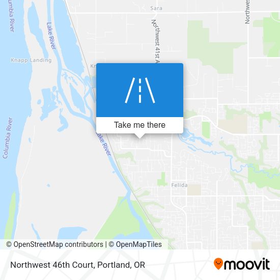 Mapa de Northwest 46th Court