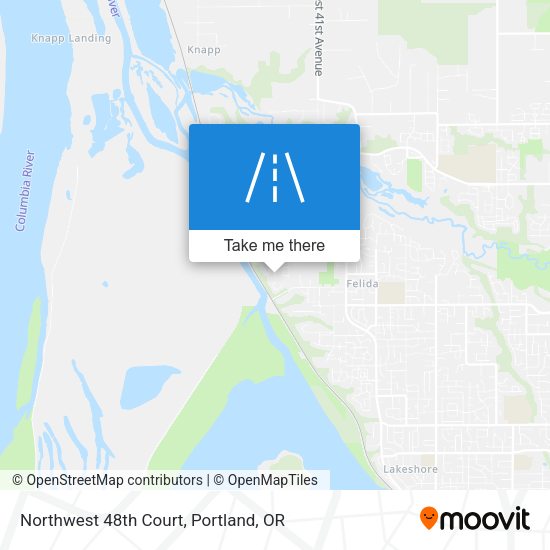 Northwest 48th Court map