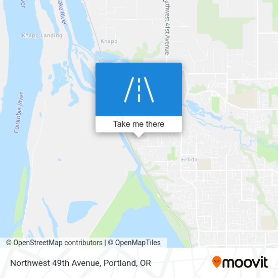 Mapa de Northwest 49th Avenue
