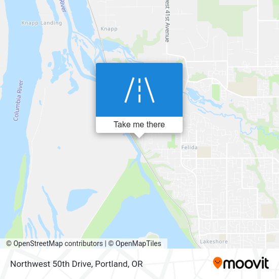Northwest 50th Drive map