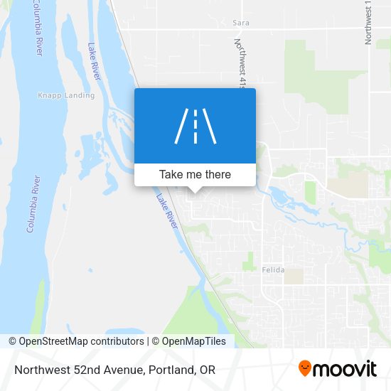 Northwest 52nd Avenue map