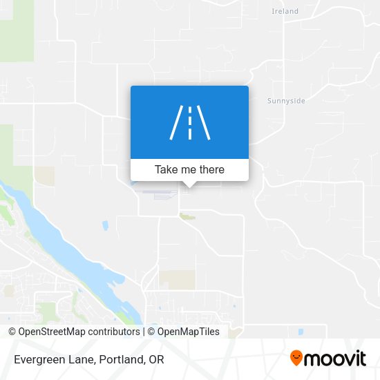 Mapa de Evergreen Lane