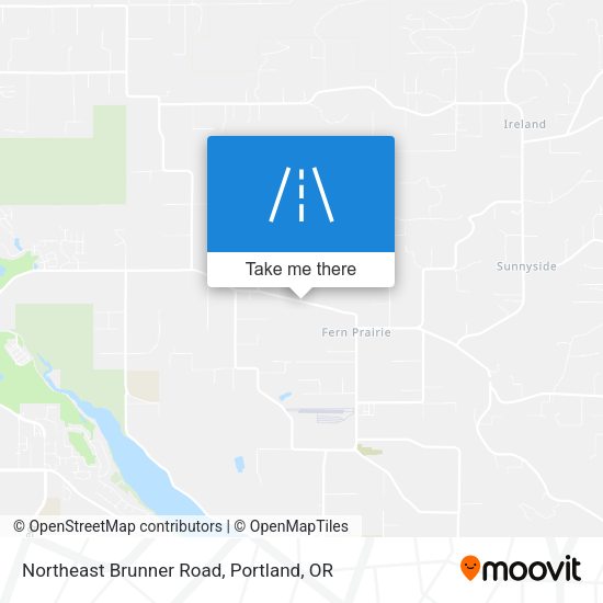Mapa de Northeast Brunner Road