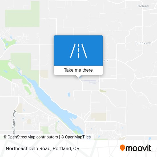 Mapa de Northeast Delp Road