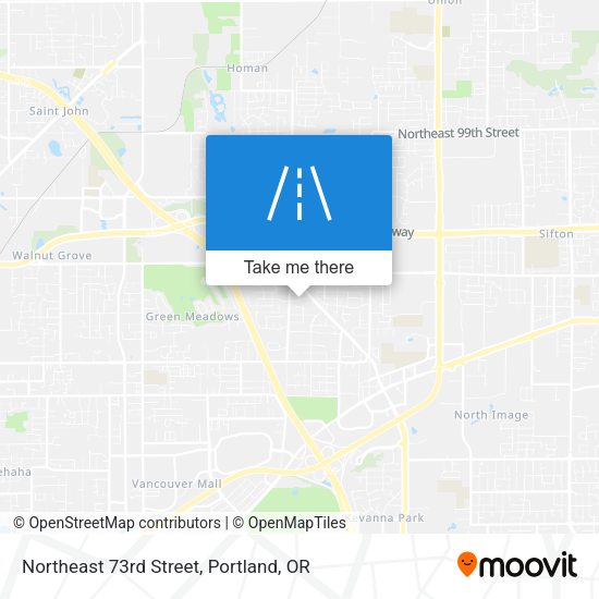 Mapa de Northeast 73rd Street