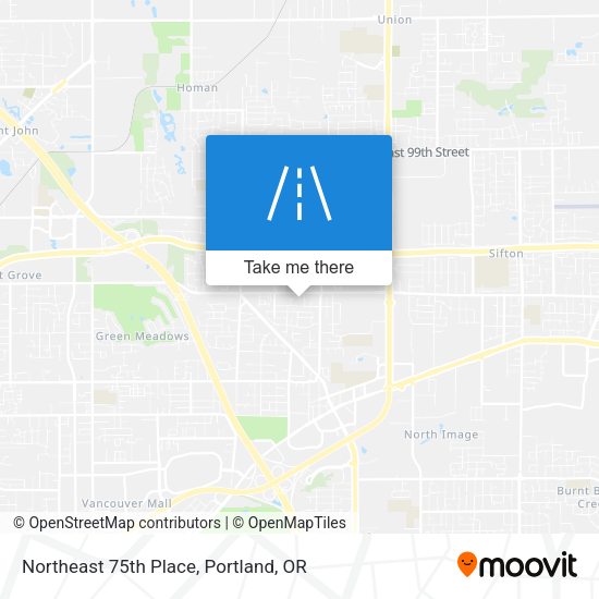 Mapa de Northeast 75th Place