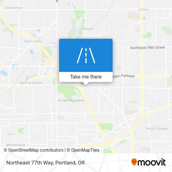 Mapa de Northeast 77th Way